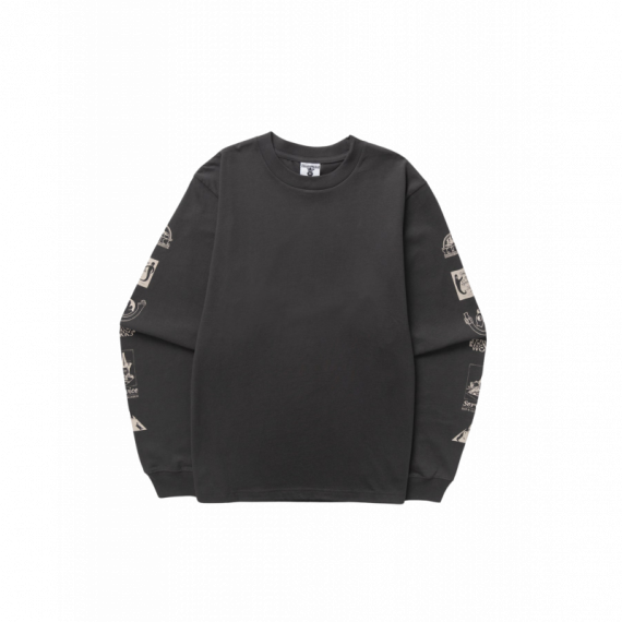 Camisetas Hombre Camiseta SERVICE WORKS Bootleg Charcoal