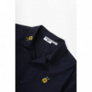 Camisas Camisa SERVICE WORKS Cross Stitch Dark Navy