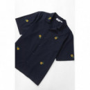 Camisas Camisa SERVICE WORKS Cross Stitch Dark Navy