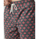 Scotta 1985 Bañadores Hombre Bañador SCOTTA Logo Geometric Khaki