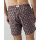 Scotta 1985 Bañadores Hombre Bañador SCOTTA Logo Geometric Khaki