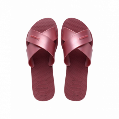 Calzado Sandalias HAVAIANAS Aqua Metallic Rojo