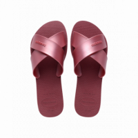Calzado Sandalias HAVAIANAS Aqua Metallic Rojo