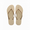 Calzado Sandalias HAVAIANAS Slim Sand Grey / Light Golden