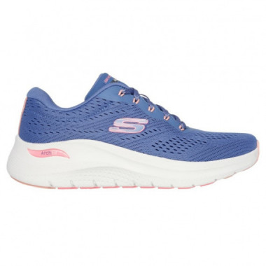 SKECHERS ARCH FIT 2.0 BIG LEAGUE BLUE/PINK