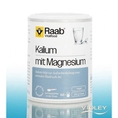 RAAB VITALFOOD POTASIO MAGNESIO POLVO 200 GR