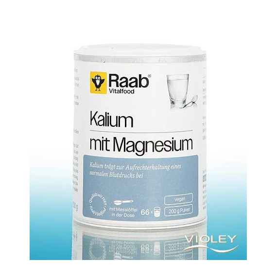 RAAB VITALFOOD POTASIO MAGNESIO POLVO 200 GR