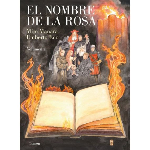 EL NOMBRE DE LA ROSA LA NOVELA GRAFICA