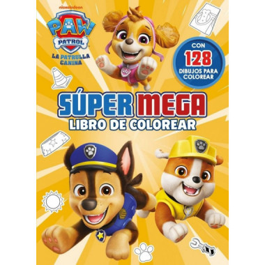 PAW PATROL PATRULLA CANINA ACTIVIDADES SUPER MEGA LIBRO DE