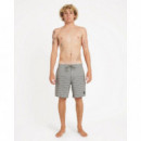 RVCA - STEADY STRIPE 18" - BOARDSHORT