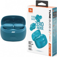 Auriculares Bluetooth JBL Tune Buds 2 con Cancelación de Ruido Azul