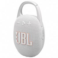 Altavoz Bluetooth JBL Clip 5 Blanco