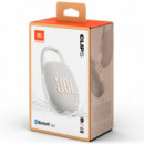 Altavoz Bluetooth JBL Clip 5 Blanco