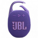 Altavoz Bluetooth JBL Clip 5 Púrpura