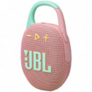 Altavoz Bluetooth JBL Clip 5 Rosa