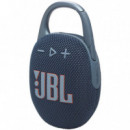 Altavoz Bluetooth JBL Clip 5 Azul