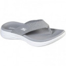 SKECHERS SANDALIAS ON THE GO 600 GRAY