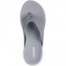SKECHERS SANDALIAS ON THE GO 600 GRAY