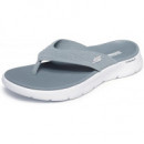 SKECHERS SANDALIAS GO WALK FLEX SANDAL GRAY