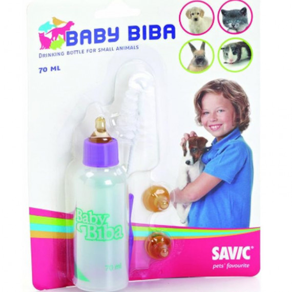 SAVIC Perro y Gatos Biberon Baby 70 Ml