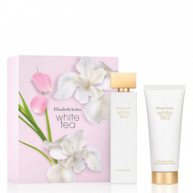 Elizabeth Arden White Tea Set