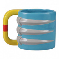 Taza 3D Marvel Garra de Lobezno