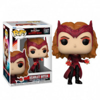 Pop! Doctor Strange Multiverso de la Locura Scarlet Witch Bruja Escarlata