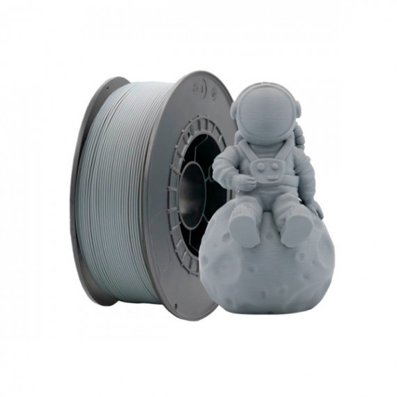 Filamento 3D Petg Gris 1.75MM 1 Kgr
