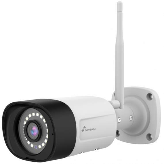 Camara Vigilancia NIVIAN Exterior para Ampliacion Kit Cctv KIT830W