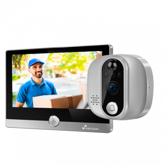 Camara Vigilancia Mirilla Inteligente NIVIAN