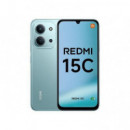 Smartphone Xiaomi Redmi 15C Verde (Helio G81, 4GB RAM, 128GB, 6.90", Dual SIM, 50MP, 6000mAh) MZB0LCFEU