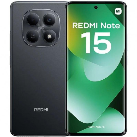 Smartphone Xiaomi Redmi Note 15 4G 8GB/256GB 108MP 6.77 Pulgadas Negro