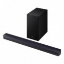 Barra de Sonido Samsung HW-B450F/ZF Serie B 2.1 con Subwoofer Inalámbrico y Dolby Audio