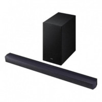 Barra de Sonido Samsung HW-B450F/ZF Serie B 2.1 con Subwoofer Inalámbrico y Dolby Audio
