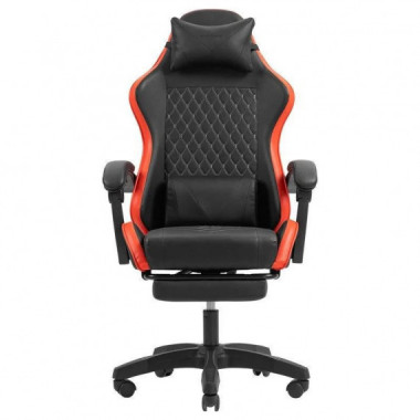Silla Gaming Mars Gaming MGC-X Ergon&oacute;mica con Reposapi&eacute;s Piel PU Rojo/Negro