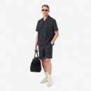 SHORTS MERLE/BLANC