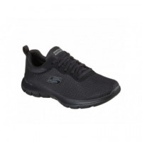 SKECHERS FLEX APPEAL 4.0 BRILLIANT VIEW BLACK