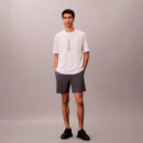 Camiseta deportiva de mezcla de algodón técnico