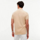 Polo de piqué con corte slim y logo