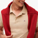 Polo de piqué con corte slim y logo