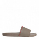 Chanclas Contorneadas con Logo  CALVIN KLEIN