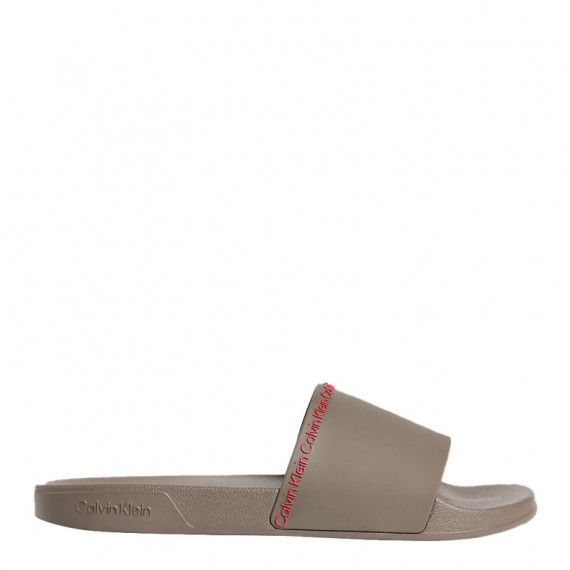 Chanclas Contorneadas con Logo  CALVIN KLEIN