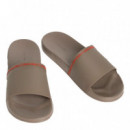 Chanclas Contorneadas con Logo  CALVIN KLEIN