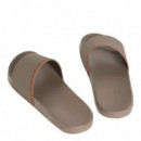 Chanclas Contorneadas con Logo  CALVIN KLEIN