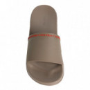Chanclas Contorneadas con Logo  CALVIN KLEIN