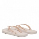 Chanclas metalizadas Arwa