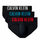Pack de 3 Slips - Intense Power Cotton  CALVIN KLEIN