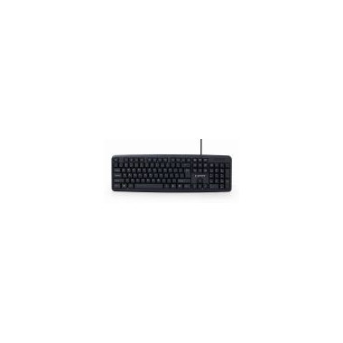 GEMBRID TECLADO USB NEGRO