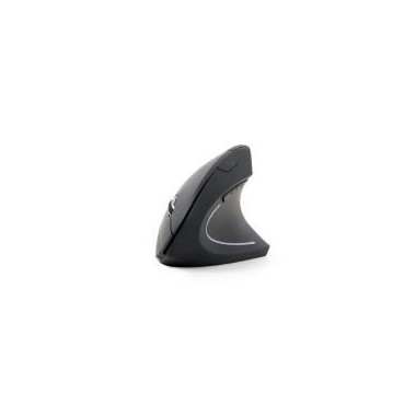 GEMBIRD RATON OPTICO INALAMBRICO ERGONOMICO 6 BOTONES NEGRO