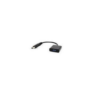 GEMBIRD Adaptador Displayport a VGA Negro